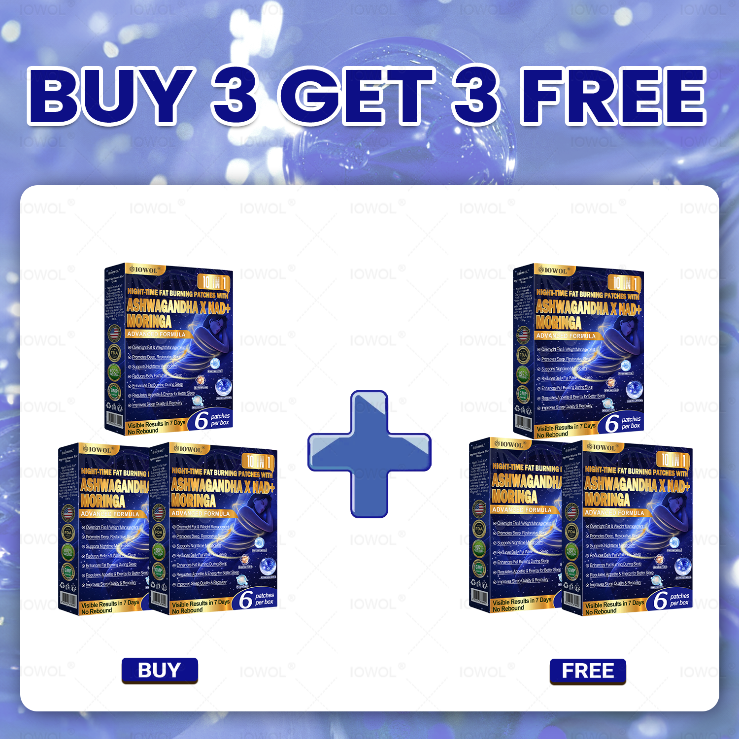 Buy 3 get 3 free-6 Boxes