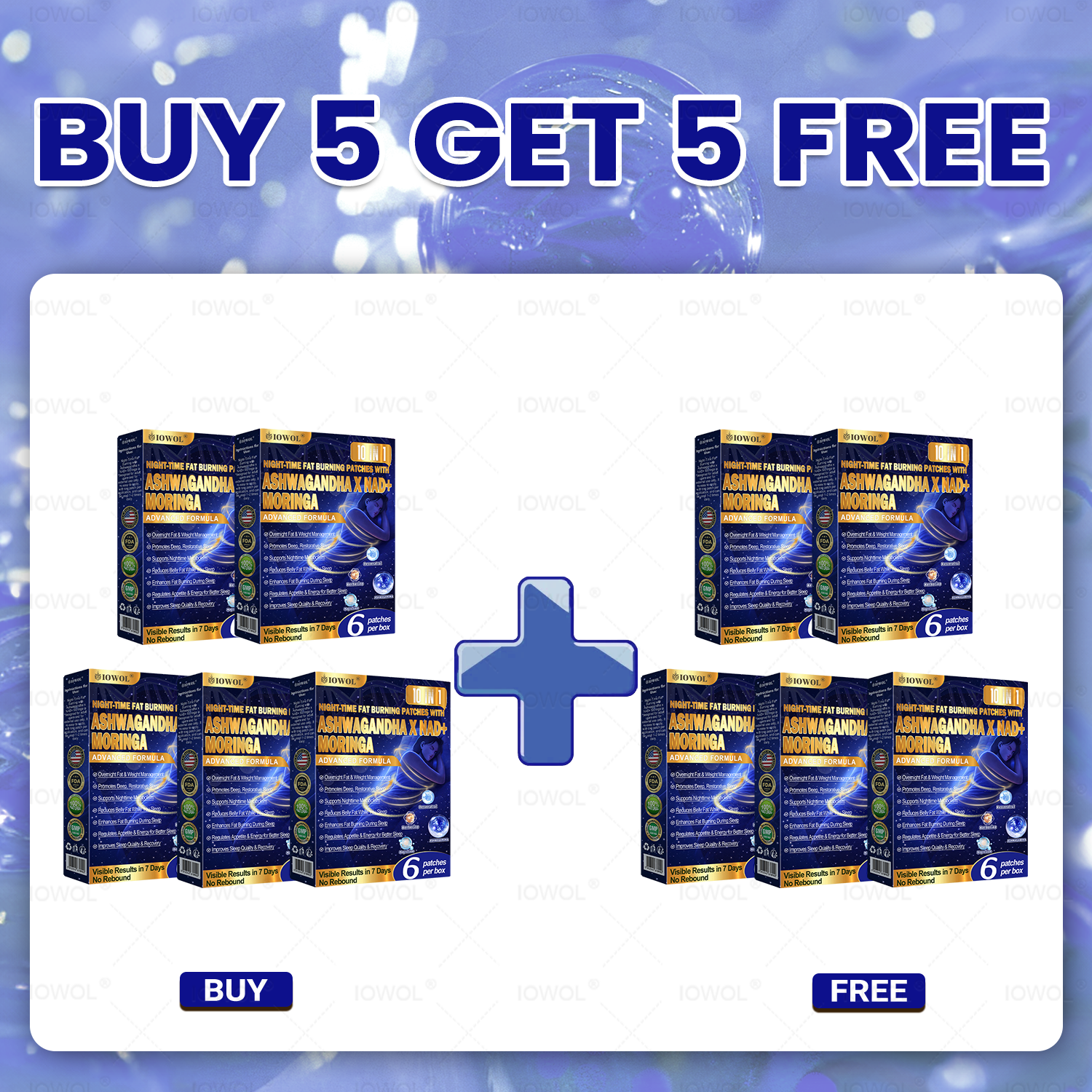 Buy 5 get 5 free-10 Boxes